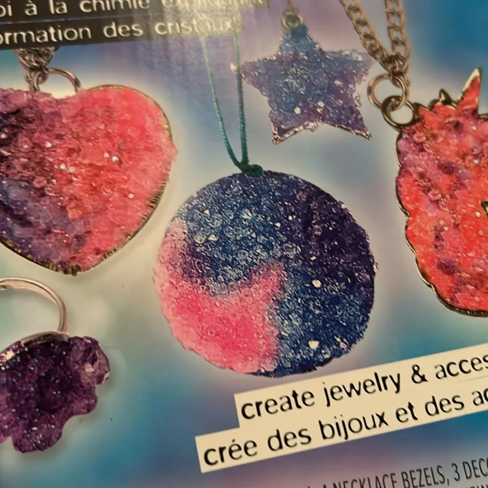 YOU-NIVERSE Crystal Growing Jewelry Crafts Set NEW